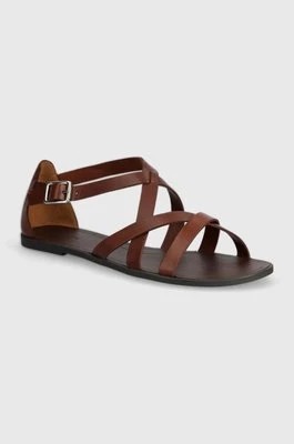 Zdjęcie produktu Vagabond Shoemakers sandały skórzane TIA 2.0 damskie kolor brązowy 5731-001-27
