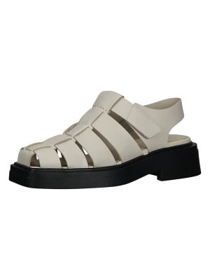 Zdjęcie produktu Vagabond Skórzane sandały w kolorze beżowym rozmiar: 40