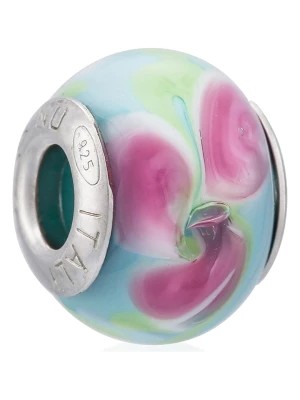 Zdjęcie produktu VALENTINA BEADS Szklany charms w kolorze błękitno-różowym rozmiar: onesize