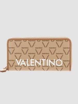 Zdjęcie produktu VALENTINO Beżowy portfel Liuto Valentino by Mario Valentino