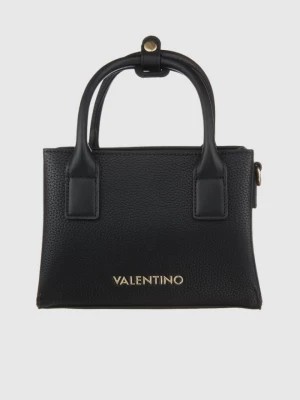 Zdjęcie produktu VALENTINO Czarna torebka o teksturze skóry seychelles shopping Valentino by Mario Valentino