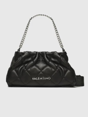Zdjęcie produktu VALENTINO Marszczona pikowana czarna torebka ocarina recycle pochette Valentino by Mario Valentino