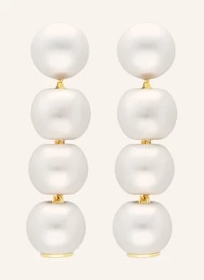 Zdjęcie produktu Vanessa Baroni Wiszące Kolczyki Small Beads weiss