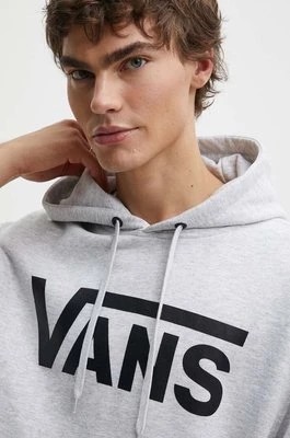 Zdjęcie produktu Vans bluza męska kolor szary z kapturem z nadrukiem VN000HNX1QI1