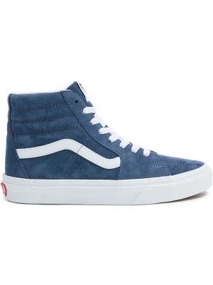 Zdjęcie produktu Vans Skórzane sneakersy "SK8" w kolorze niebiesko-białym rozmiar: 40,5