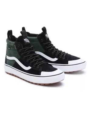 Zdjęcie produktu Vans Skórzane sneakersy "SK8" w kolorze zielono-czarnym rozmiar: 41