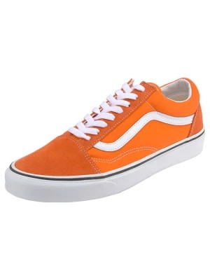 Zdjęcie produktu Vans Skórzane sneakersy w kolorze pomarańczowym rozmiar: 38,5
