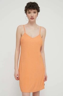 Zdjęcie produktu Vans sukienka kolor pomarańczowy mini prosta