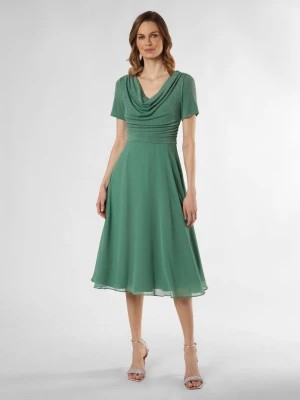 Zdjęcie produktu Vera Mont Damska sukienka wieczorowa Kobiety zielony jednolity,