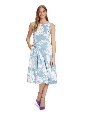 Zdjęcie produktu Vera Mont Sukienka w kolorze błękitno-białym rozmiar: 38