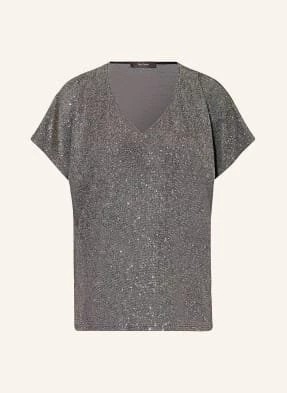 Zdjęcie produktu Vera Mont T-Shirt Z Błyszczącą Przędzą I Cekinami gold