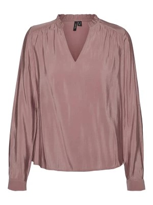 Zdjęcie produktu Vero Moda Bluzka "Bell" w kolorze szaroróżowym rozmiar: XS