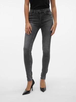 Zdjęcie produktu Vero Moda Dżinsy - Skinny fit - w kolorze antracytowym rozmiar: XS/L30