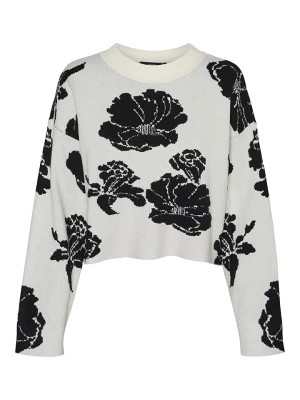 Zdjęcie produktu Vero Moda Sweter w kolorze biało-czarnym rozmiar: XS