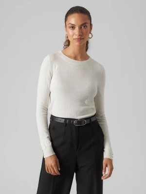 Zdjęcie produktu Vero Moda Sweter w kolorze białym rozmiar: XL
