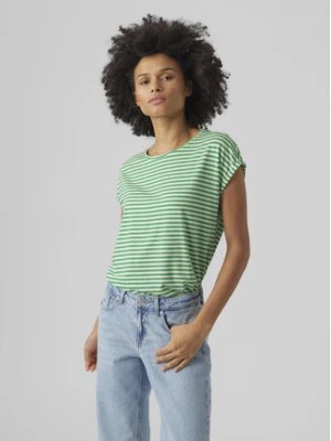 Zdjęcie produktu Vero Moda T-Shirt Ava 10284469 Zielony Regular Fit