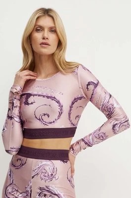 Zdjęcie produktu Versace Jeans Couture longsleeve damski kolor różowy 77HAH218 JS360