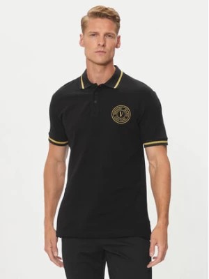 Zdjęcie produktu Versace Jeans Couture Polo 76GAGT02 Czarny Regular Fit