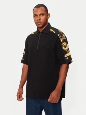 Zdjęcie produktu Versace Jeans Couture Polo 77GAG631 Czarny Relaxed Fit