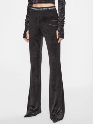 Zdjęcie produktu Versace Jeans Couture Spodnie materiałowe 75HAC1A7 Czarny Flared Leg