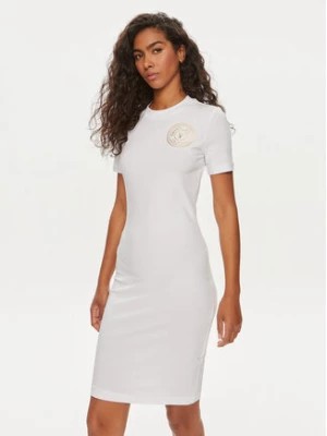 Zdjęcie produktu Versace Jeans Couture Sukienka codzienna 76HAOT02 Biały Slim Fit