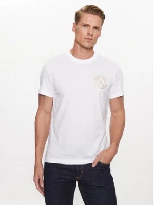 Zdjęcie produktu Versace Jeans Couture T-Shirt 75GAHT06 Biały Regular Fit