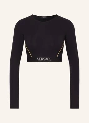 Zdjęcie produktu Versace Krótki Top schwarz