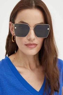 Zdjęcie produktu Versace okulary przeciwsłoneczne damskie kolor złoty 0VE2270D