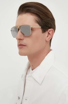Zdjęcie produktu Versace okulary przeciwsłoneczne męskie kolor złoty 0VE2238