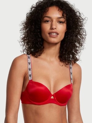 Zdjęcie produktu Very Sexy Biustonosz lekko usztywniany z błyszczącymi ramiączkami Shine Strap Demi Victoria's Secret