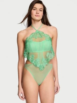 Zdjęcie produktu Very Sexy Body z wiązaniem na szyi Sheer Boho Floral Victoria's Secret