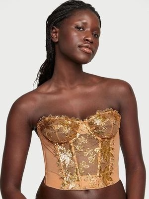 Zdjęcie produktu Very Sexy Top gorsetowy Gold Sequined Victoria's Secret