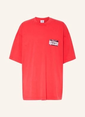 Zdjęcie produktu Vetements Koszulka Oversize rot