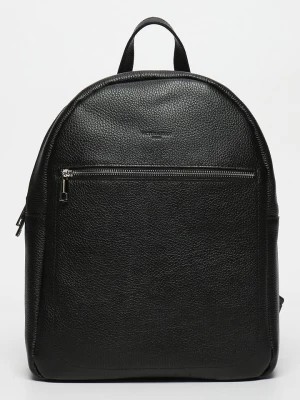 Zdjęcie produktu Victor & Hugo Paris Skórzany plecak "Mini Lou" w kolorze czarnym - 20 x 28 x 10 cm rozmiar: onesize