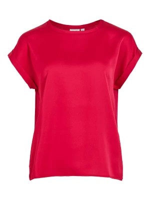 Zdjęcie produktu Vila Koszulka "Viellette" w kolorze czerwonym rozmiar: 34