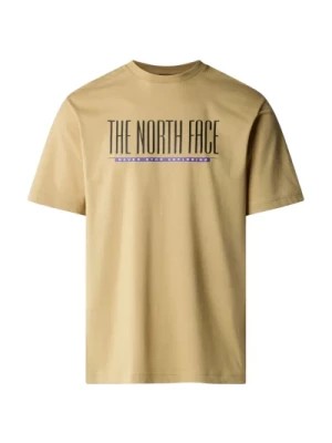 Zdjęcie produktu Vintage Beige Bawełniana Koszulka 1966 The North Face