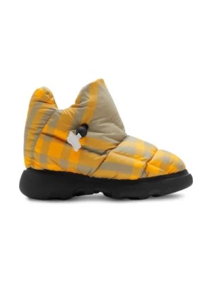 Zdjęcie produktu Vintage Check Slip-On Sneakers Żółte Burberry