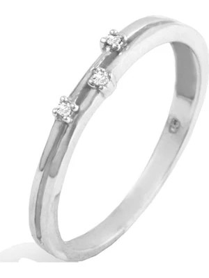 Zdjęcie produktu Vittoria Jewels Złoty pierścionek z diamentami rozmiar: 56