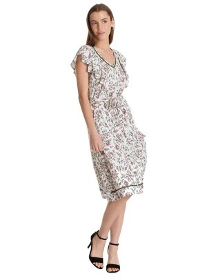 Zdjęcie produktu Vive Maria Sukienka "Garden Girl" w kolorze kremowo-szaroróżowym rozmiar: XL