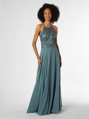 Zdjęcie produktu VM Damska sukienka wieczorowa Kobiety Szyfon niebieski|zielony jednolity,
