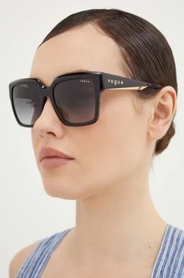 Zdjęcie produktu VOGUE okulary przeciwsłoneczne damskie kolor czarny 0VO5553S