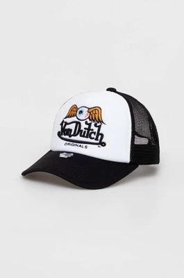 Zdjęcie produktu Von Dutch czapka z daszkiem kolor biały z aplikacją