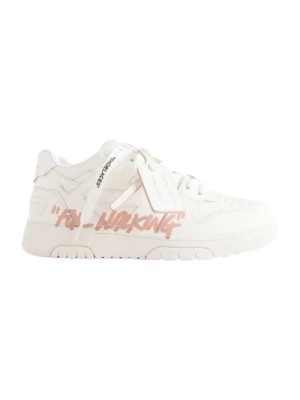 Zdjęcie produktu Walking White Pink Lace Closure Sneakers Off White