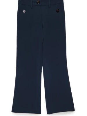 Zdjęcie produktu Wąskie spodnie formalne z rozszerzanymi nogawkami Max & Co