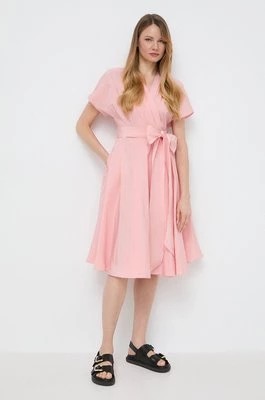 Zdjęcie produktu Weekend Max Mara sukienka kolor różowy mini rozkloszowana 2415221172600