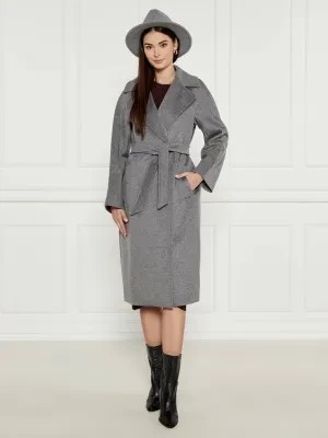 Zdjęcie produktu Weekend MaxMara Wełniany płaszcz