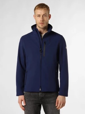 Zdjęcie produktu Wellensteyn Męska kurtka softshellowa - Alpinus Mężczyźni Sztuczne włókno niebieski jednolity,