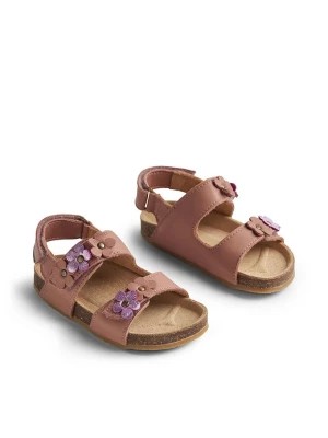 Zdjęcie produktu Wheat Skórzane sandały "Clare Flowers" w kolorze jasnoróżowym rozmiar: 28