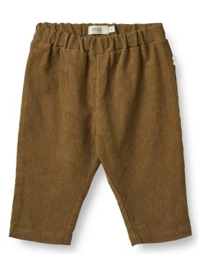 Zdjęcie produktu Wheat Spodnie "Aiden" w kolorze brązowym rozmiar: 74
