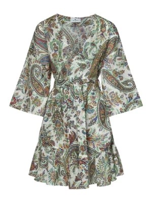 Zdjęcie produktu Wielokolorowa Sukienka dla Dziewczynek z Wzorem Paisley Etro